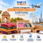 Courier Charges for Sarees, Suits & Indian Clothing to Gulf Countries (UAE, Bahrain, Saudi Arabia) from Delhi